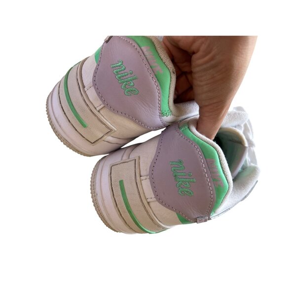 Nike Air Force 1 women's Sz 9.5 Shadow White Infinity Lilac - Picture 5 of 10